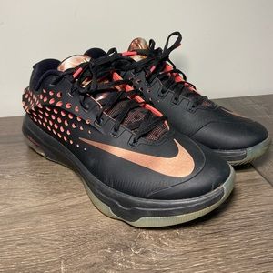 Nike KD 7 Elite Rose Gold Black Size 8.5 - 9/10 Condition - No Box